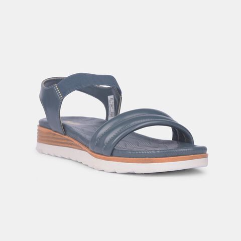 Bata turq blue sandal for women